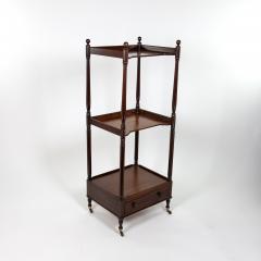 Regency Period Mahogany Triple Tier tag re English Circa 1820 - 3686190