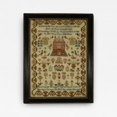 Regency Period Norfolk Sampler 1827 by Maria Curtis - 2902336