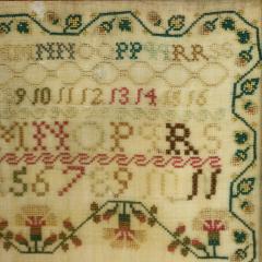 Regency Period Norfolk Sampler 1828 by E A Giscard Aged 12 - 4242918