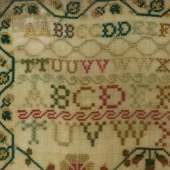 Regency Period Norfolk Sampler 1828 by E A Giscard Aged 12 - 4242919