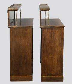 Regency Period Rosewood Bookcases - 102787