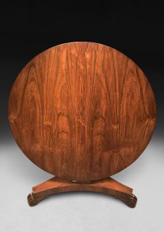Regency Period Rosewood Circular Dining Table - 4314498