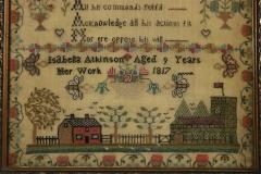 Regency Period Sampler 1817 by Isabella Atkinson Aged 9 - 2785080