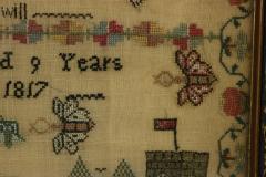 Regency Period Sampler 1817 by Isabella Atkinson Aged 9 - 2785179