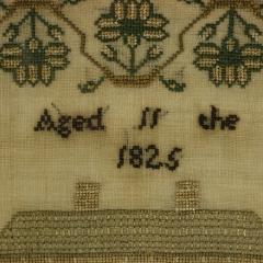 Regency Period Sampler 1825 by Emily White - 4153235