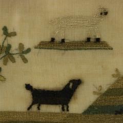 Regency Period Sampler 1825 by Emily White - 4153239