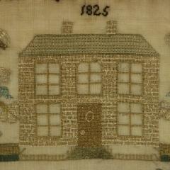 Regency Period Sampler 1825 by Emily White - 4153242
