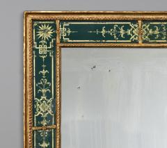 Regency Period Verre glomis Border Gilded Mirror - 3566548