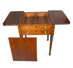 Regency Red Cedar Wood Table Possibly Bermuda - 4145656