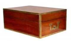 Regency Rosewood And Brass Inlaid Campaign Dressing Box - 4137846