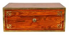 Regency Rosewood And Brass Inlaid Campaign Dressing Box - 4137847