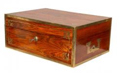 Regency Rosewood And Brass Inlaid Campaign Dressing Box - 4137861