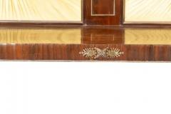 Regency Rosewood And Brass Inlaid Console Table - 4152502
