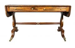 Regency Rosewood And Brass Mounted Sofa Table - 4149474