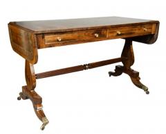 Regency Rosewood And Brass Mounted Sofa Table - 4149514