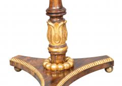 Regency Rosewood And Chinoiserie Side Table Adapted From A Pole Screen - 4187450