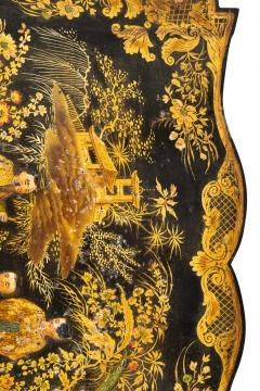 Regency Rosewood And Chinoiserie Side Table Adapted From A Pole Screen - 4187524