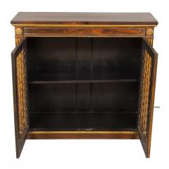 Regency Rosewood Brass Inlaid and Gilded Credenza - 3786728