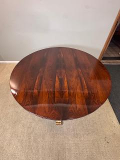 Regency Rosewood Carved gilded Tilt Top Table - 4333415