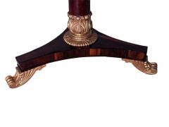 Regency Rosewood Carved gilded Tilt Top Table - 4333421