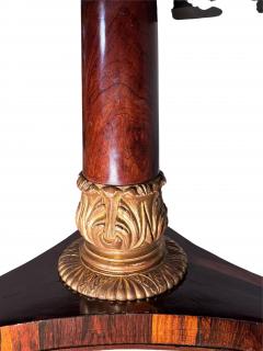 Regency Rosewood Carved gilded Tilt Top Table - 4333424