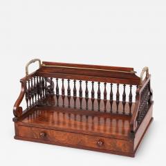 Regency Rosewood Desk Caddy c 1810 - 4440822