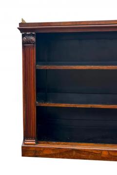 Regency Rosewood Open Bookcase - 4139434