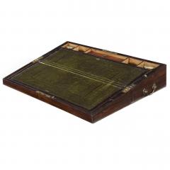 Regency Rosewood Writing Slope England c 1820 35 - 727915