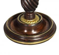 Regency Rosewood and Brass Candlestick Riser - 4130520