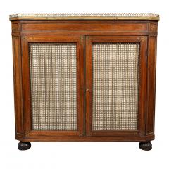 Regency Rosewood and Brass Inlaid Credenza - 3786740