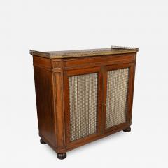 Regency Rosewood and Brass Inlaid Credenza - 3801103
