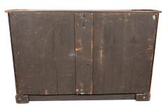 Regency Rosewood and Brass Inlaid Credenza Bookcase - 3739318