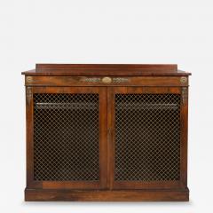 Regency Rosewood and Brass Mounted Credenza - 3745839