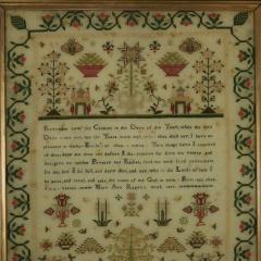 Regency Sampler 1827 by Mary Ann Ragen - 3642608