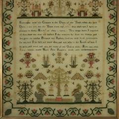 Regency Sampler 1827 by Mary Ann Ragen - 3642609