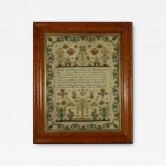 Regency Sampler 1827 by Mary Ann Ragen - 3643911