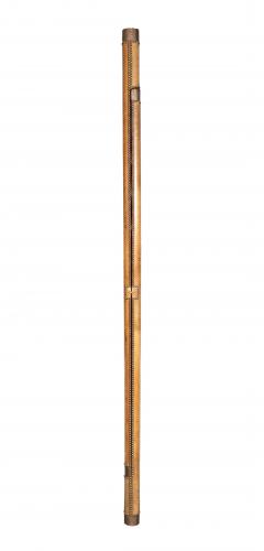 Regency Style Brown Leather Stick Ladder - 4506900