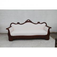 Regency Style Carved Antique Sofa - 2958396