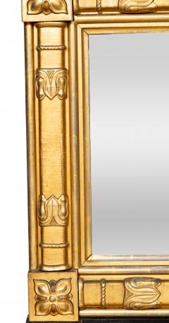Regency Style Giltwood Overmantel Mirror - 4723480