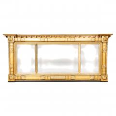 Regency Style Giltwood Overmantel Mirror - 4723481
