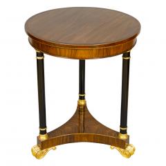 Regency Style Mahogany and Giltwood Table - 3786820