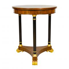 Regency Style Mahogany and Giltwood Table - 3786821