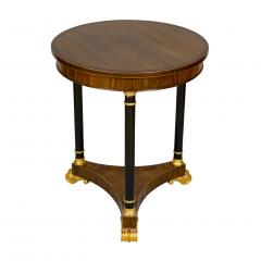 Regency Style Mahogany and Giltwood Table - 3786822