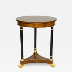 Regency Style Mahogany and Giltwood Table - 3801116