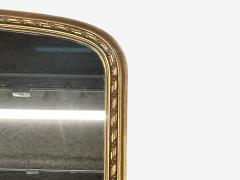Regency Style Monumental Archtop Mirror Giltwood Mirror France 19th c  - 4718662