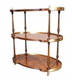 Regency Style Rosewood Campaign Table - 4243388