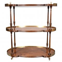 Regency Style Rosewood Campaign Table - 4243439