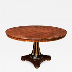 Regency Style Rosewood Center Table - 2128182