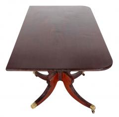Regency Triple Pedestal Mahogany Tilting Dining Table - 4290091