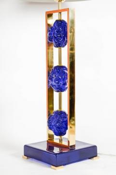 Regis Royant Pair of Murano Glass Lamps by Regis Royant - 722621